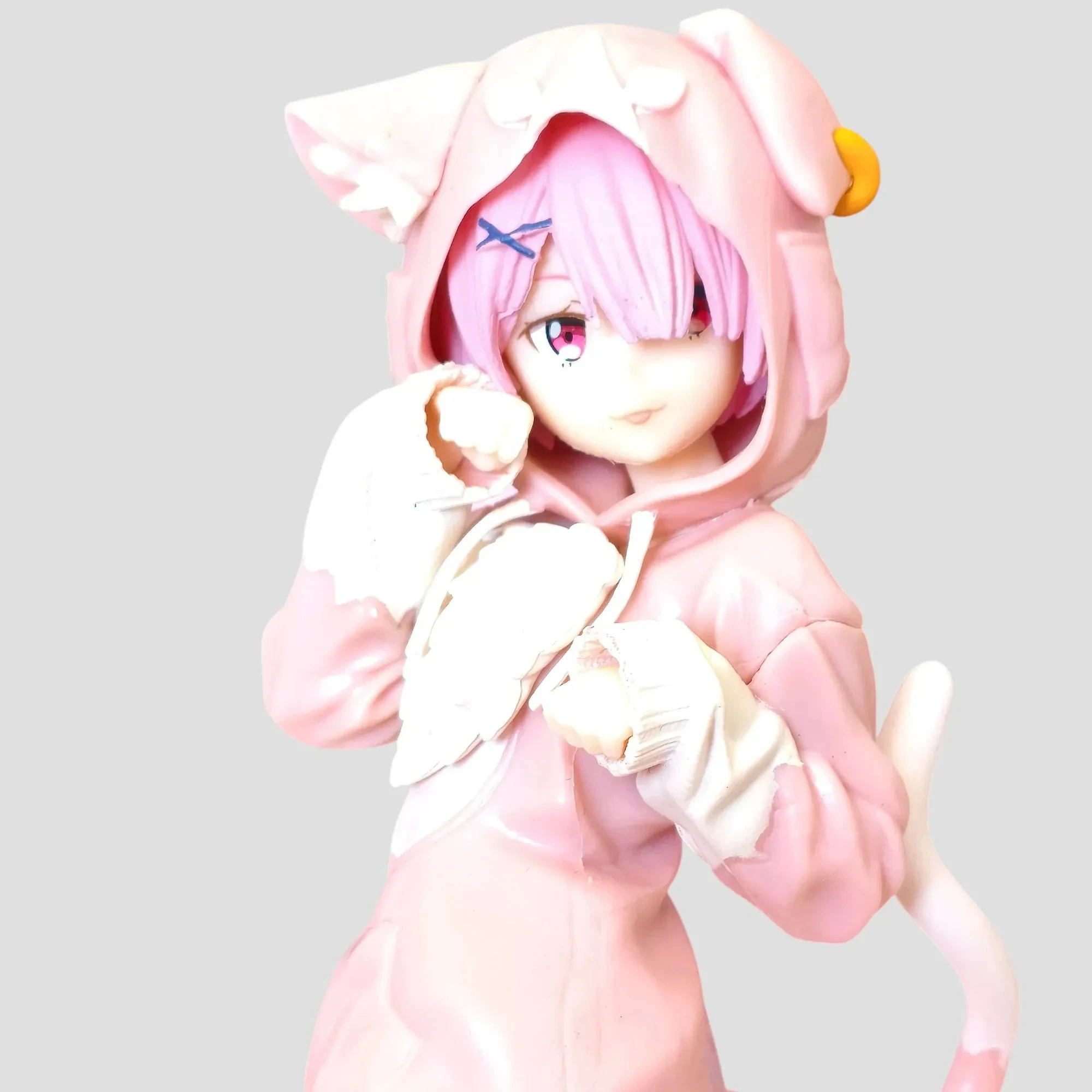 Figurinha Ram vestido de gato rosa Re: Zero – photo 5